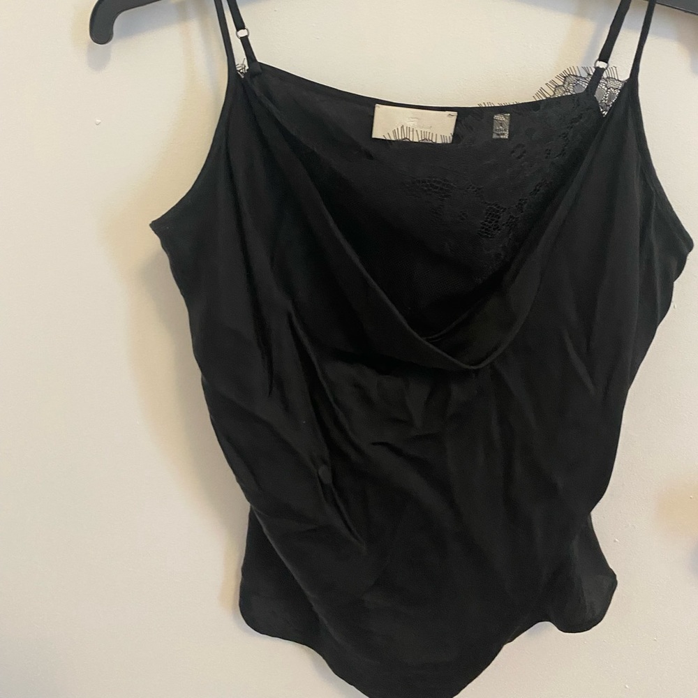 100% silk cami 7 for all mankind designer brand